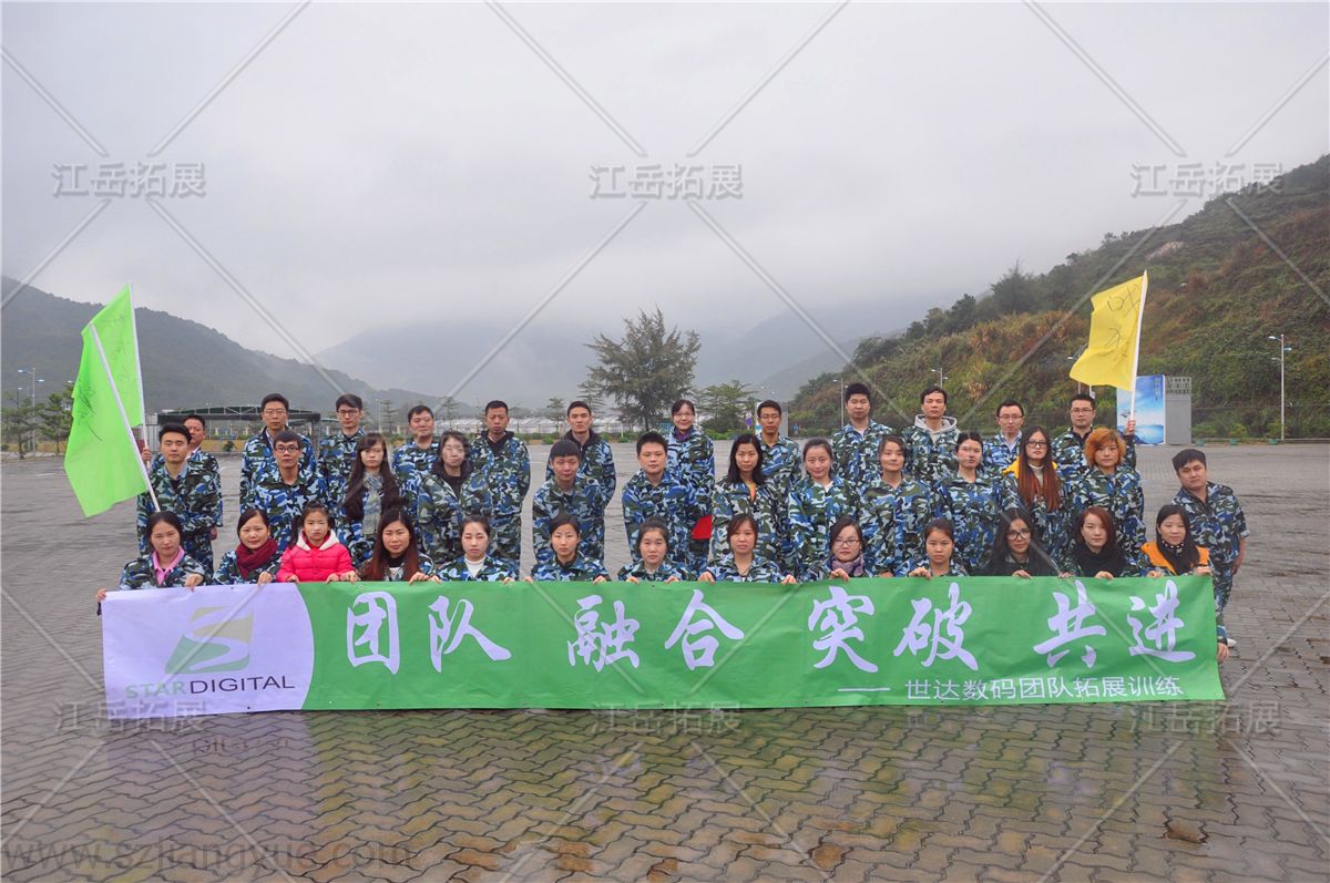 世达数码团队拓展培训