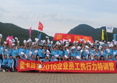 奥卡珠宝 团队合照
